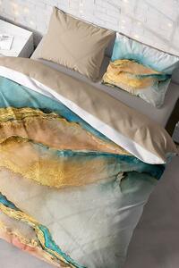 Lenjerie de pat din satin Minerals multicolor 220x200 cm