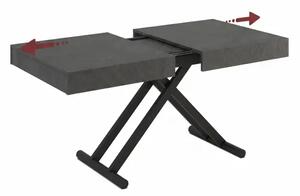 Masuta de cafea/living extensibila multifunctionala Gri,Elton
