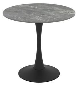 Masa bucatarie/living rotunda 80*74 cm Ceramica Graphite,Viva