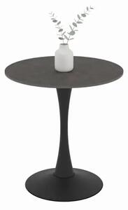 Masa bucatarie/living rotunda 80*74 cm Ceramica Graphite,Viva