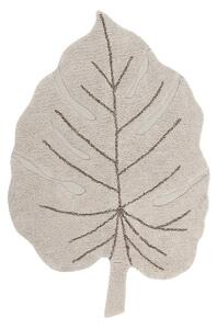 Covor pentru copii bej lavabil/țesut manual din bumbac 120x180 cm Monstera Natural – Lorena Canals