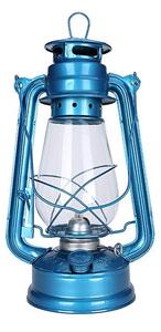 Lampă cu gaz lampant LANTERN 31 cm albastru Brilagi