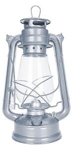 Lampă cu gaz lampant LANTERN 31 cm argintiu Brilagi