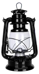 Lampă cu gaz lampant LANTERN 28 cm neagră Brilagi