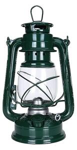 Lampă cu gaz lampant LANTERN 24,5 cm verde Brilagi