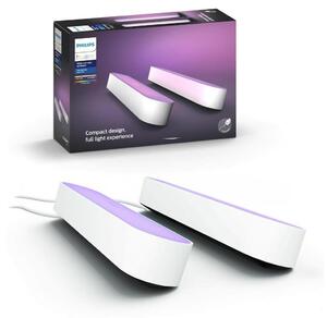 Philips - SET 2x LED RGB Lampă de masă dimmabilă Hue AMBIANCE LED/6W/230V alb