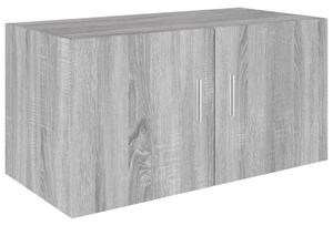 Dulap de perete, gri sonoma, 80x39x40 cm, lemn prelucrat