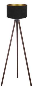 Lampadar VELVET 1xE27/60W/230V maro/negru Brilagi