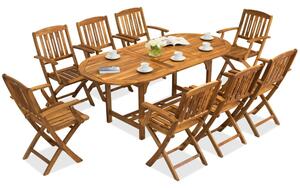 Mobilier terasă din lemn Hanoi/Delhi 8 Garden Point