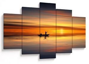 Tablou - cu barca (150x105 cm)