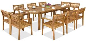 Mobilier terasă din lemn Jakarta/Timor 10 Garden Point