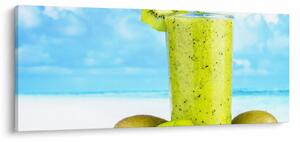 Tablou - smoothie kiwi (120x50 cm)