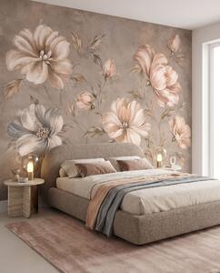Tapet O îmbrățișare blândă, Fototapet Flori, w05958 : Uwalls.ro