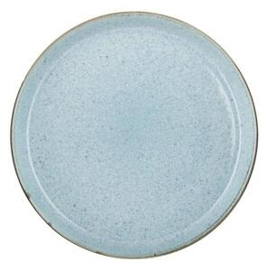 Farfurie din gresie ceramică Bitz Mensa, ⌀ 27 cm, albastru deschis
