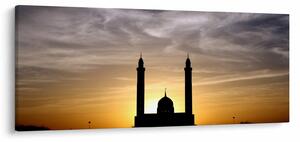 Tablou cu obiect istoric (120x50 cm)
