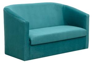 Canapea fixă Fretta tesatura Turquoise Green 2 locuri