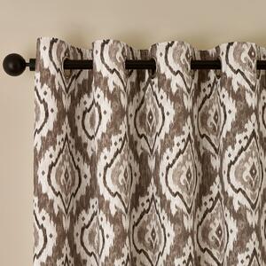 Draperii maro 2 buc. 117x229 cm Suri Geo – Pineapple Elephant