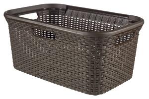 Curver Coș de rufe Style, maro închis, 45 L 187493