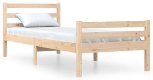 Cadru de pat, 90x200 cm, lemn masiv