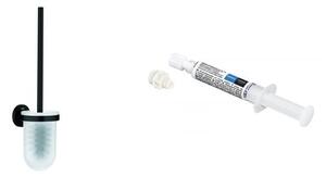 Set perie de toaletă Grohe Start 411852430, adeziv Grohe QuickGlue 41127000