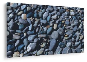 Tabloul cu pietre pe plajă (90x60 cm)