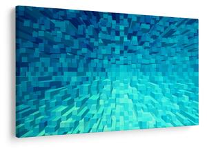Tabloul - cuburi abstracte (90x60 cm)