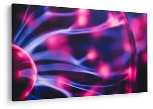 Tablou abstract mov (90x60 cm)