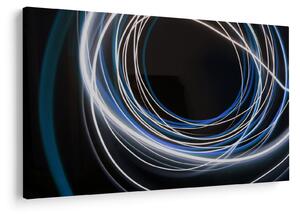 Tabloul cu linii albastre (90x60 cm)