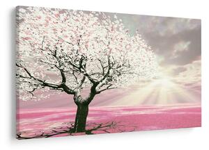 Tabloul copacului roz (90x60 cm)