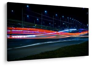 Tabloul orașului nocturn (90x60 cm)