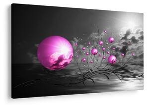 Tabloul bilelor roz (90x60 cm)
