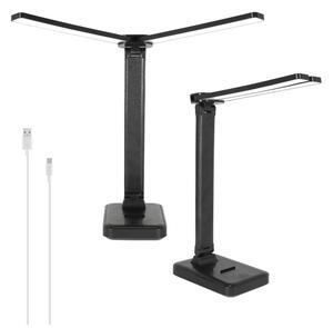 Brilagi - Lampă de birou LED cu reglaj al intensității MODO DUO LED/8W/5V 3000/4000/6500K neagră