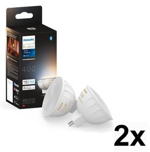 Set de 4 becuri LED dimabile Philips Hue WA GU5,3/MR16/5,1W/12V 2200-6500K