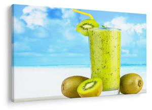 Tablou - smoothie kiwi (90x60 cm)