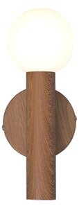 ITALUX WL-33574-1-WD - Aplica de perete FILANO 1xG9/5W/230V maro