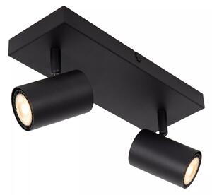 Lucide 53910/02/30 - Spot AMIGO 2xGU10/40W/230V negru