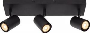 Lucide 53910/03/30 - Lampă spot AMIGO 3xGU10/40W/230V neagră