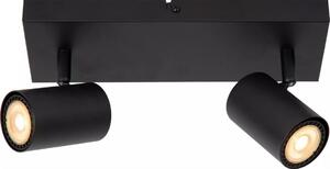 Lucide 53910/02/30 - Spot AMIGO 2xGU10/40W/230V negru