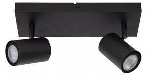 Lucide 53910/02/30 - Spot AMIGO 2xGU10/40W/230V negru