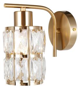 ITALUX WL-40668-1-HBR - Lampă de perete ALMA 1xE27/40W/230V aurie