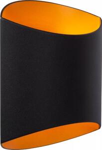 Lucide 09240/01/30 - Aplică de perete DILETTA 1xG9/40W/230V neagră