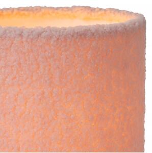 Lucide 10516/01/66 - Lampă de masă WOOLLY 1xE14/40W/230V, roz