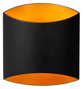 Lucide 09240/01/30 - Aplică de perete DILETTA 1xG9/40W/230V neagră