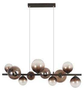 Brilagi - Candelabru LED suspendat pe cablu MILLA 10xG9/3W/230V maro/maro fumuriu