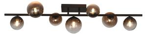 Brilagi - Candelabru LED aplicat MILLA 7xG9/3W/230V maro/maro fumuriu