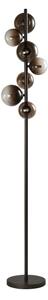 Brilagi - Lampă LED de podea MILLA 7xG9/3W/230V maro/maro fumuriu