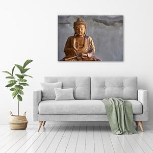 Tablou pe pânză buddha din lemn
