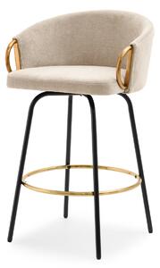 Scaun Carma H (crem + negru). Promo -14%. 1110655