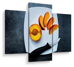 Tabloul cu piersică (90x60 cm)