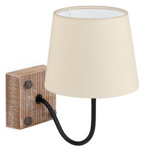 Eglo 32248 - Aplică de perete 1xE14/40W/230V maro/bej